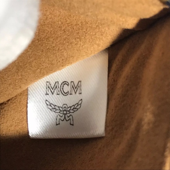 AUTH MCM RARE Monogram White Tote Handbag - Picture 12 of 15